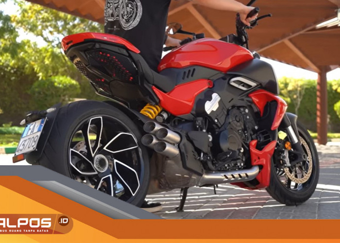 Diavel 4 Bentley Monster Ganas Hasil Kawin Silang Ducati dan Bentley Muncul : Cuma Ada 500 Unit di Dunia !