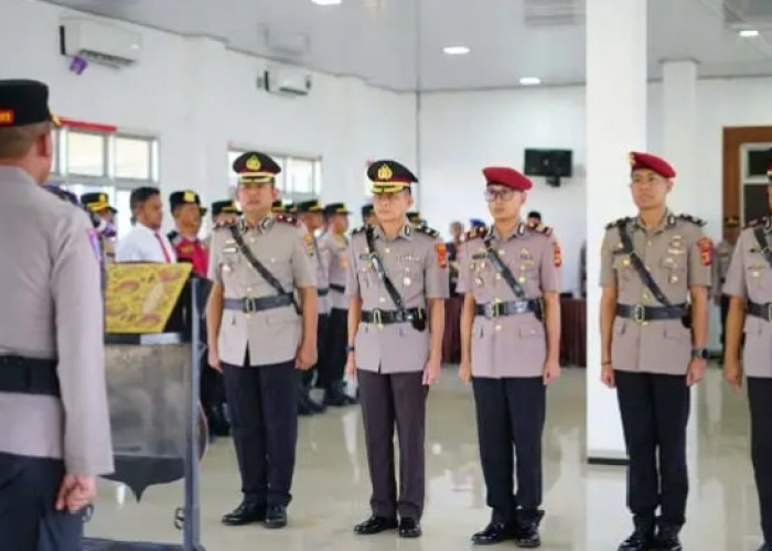 Mutasi Jabatan di Lingkungan Polres OKI, Dua PJU dan Satu Kapolsek Berganti!