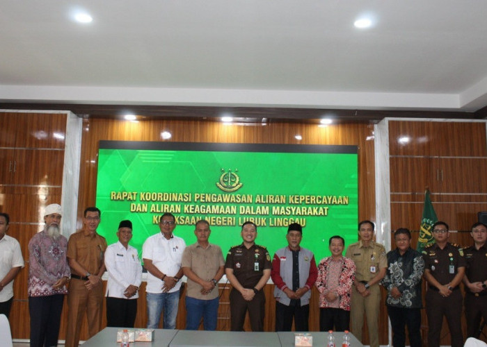 Perkuat Deteksi Dini Potensi Gangguan Kerukunan, Kejari Lubuklinggau Gelar Rapat PAKEM