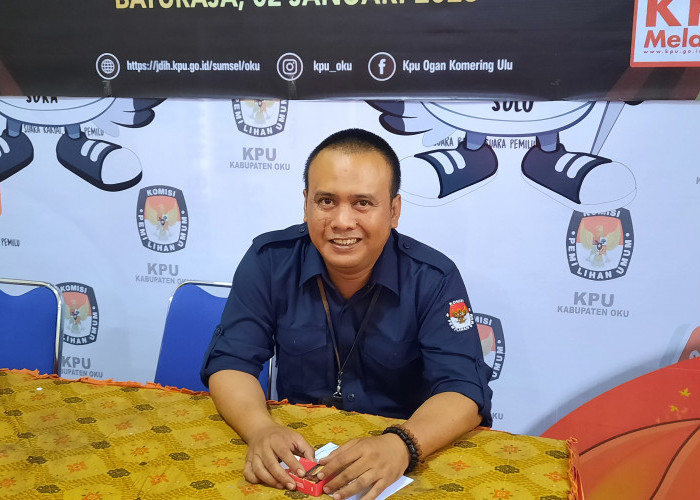 Ketua KPU OKU Tegaskan Tidak Ada Eks Koruptor Nyaleg