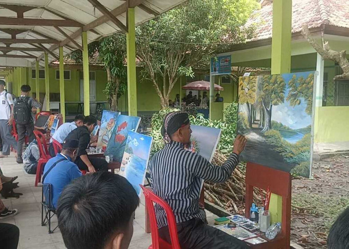Wujudkan Semangat Perjuangan: Guru dan Siswa SMKN 2 Kayuagung Berlomba, Warnai Peringatan Hari Pahlawan