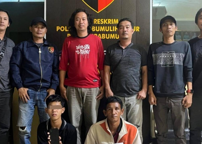 Ambil HP Milik Keluarga Pasien yang Tertinggal di Minimarket, Dua Warga PALI Ditangkap Team Singo Timur