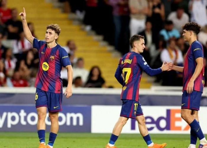 Hasil Liga Champions 2025/2026: Barcelona Gilas Olympiakos 6-1