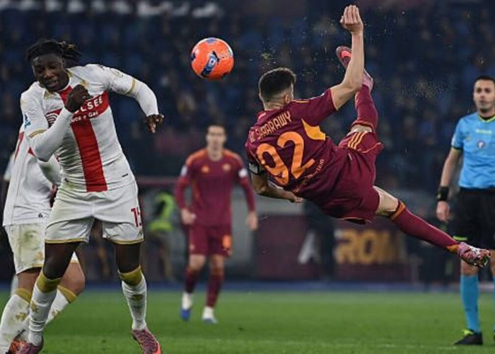 Hasil Liga Serie A: AS Roma Tekuk Genoa 3-1, Kembali ke Empat Besar klasemen.