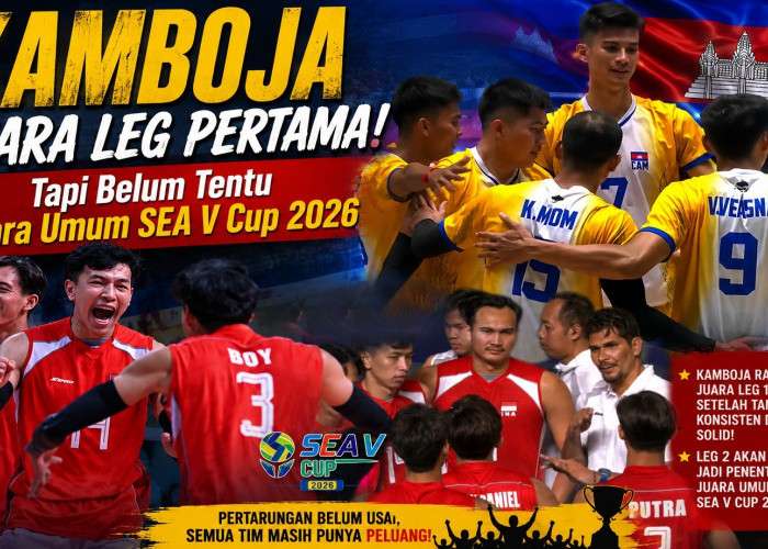 SEA V Cup 2026 Belum Kelar! Meski Kalah dari Kamboja, Indonesia Masih Berpeluang Juara Umum! Ini Penjelasannya