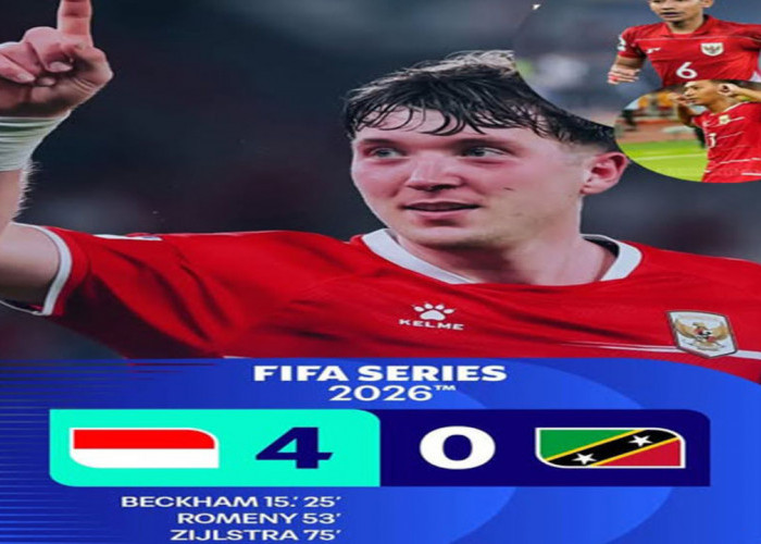 Hasil FIFA Series! Indonesia Hancurkan Saint Kitts 4-0.