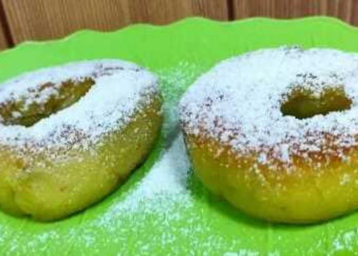 Donat Ubi Lumer Isi Pisang dan Strawberry, Camilan Sehat dan Lezat dalam 45 Menit