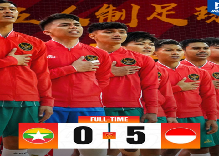 Timnas Futsal Indonesia Raih Kemenangan Kedua, Myanmar Dibungkam 5-0 di China