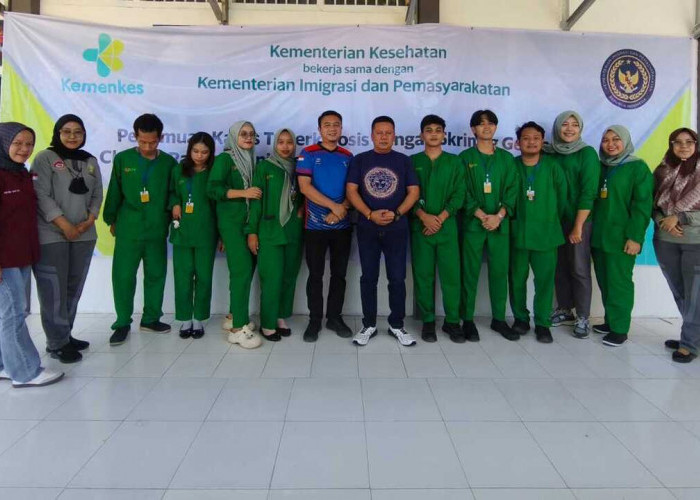 Rutan Baturaja Tutup Kegiatan Skrining TBC bagi Warga Binaan