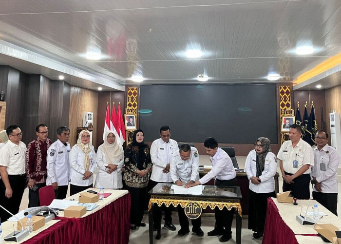 Kemenkum Sumsel Harmonisasi Raperda dan Raperbup Muara Enim