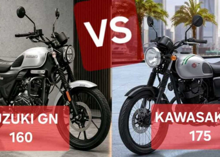 Adu Motor Retro Jepang: Suzuki GN 160 Lawan Kawasaki W175, Pilih Mana?