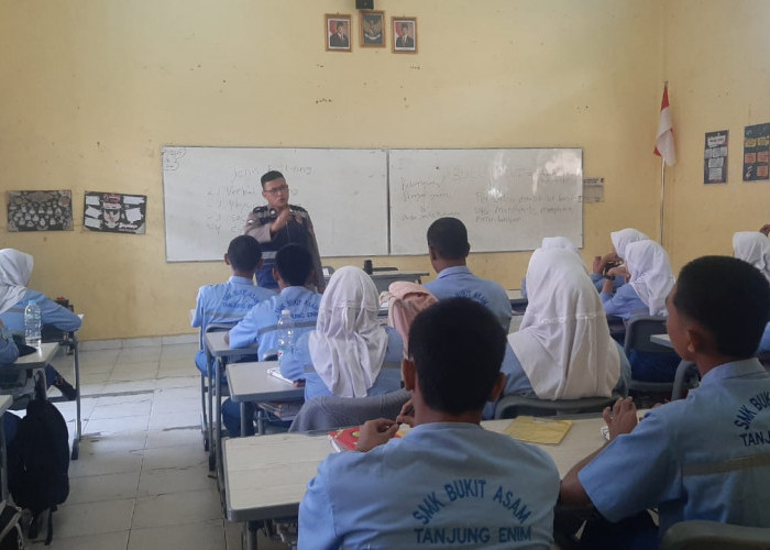 Cegah Perundungan, Polsek Lawang Kidul Bina dan Edukasi Pelajar