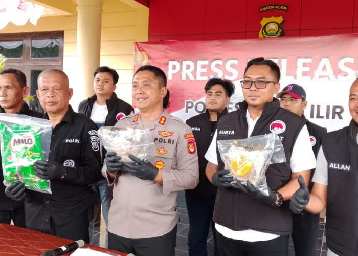 Kurir Sabu Seberat 2 Kg Jaringan Internasional Berhasil Diamankan Polres Ogan Ilir, Diimingi Upah Rp 20 Juta
