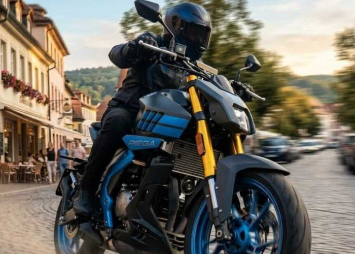 FB Mondial Piega 125, Motor Sport Italia Buatan China Siap Tantang Yamaha MT-125. 