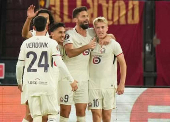 Liga Europa: Roma Dihantam Lille 0-1