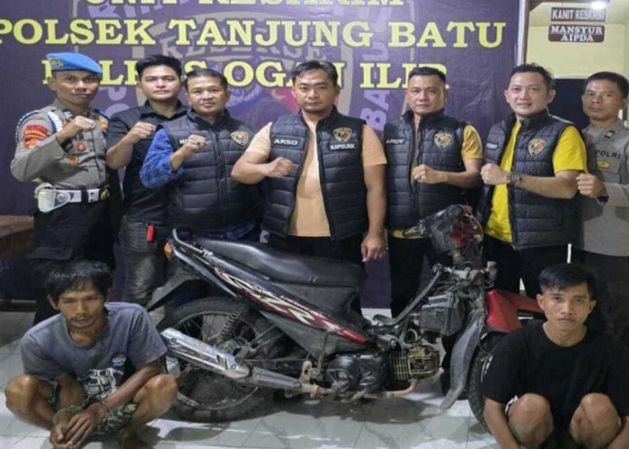 Polsek Tanjung Batu Bekuk Dua dari Empat Pelaku Pencurian Sapi dengan Modus Diracuni