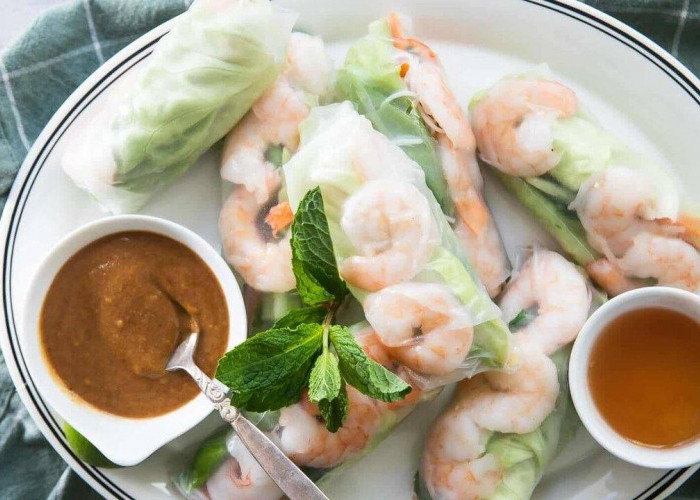 Shrimp Spring Roll : Camilan Lezat yang Mendunia dengan Cita Rasa Segar dan Gurih