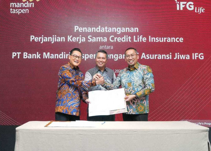Bank Mandiri Taspen dan IFG Life Jalin Kerja Sama Asuransi Jiwa Kredit