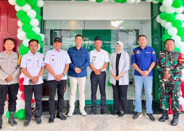 Bank Sumsel Babel Resmikan Layanan Syariah di Tugumulyo OKI