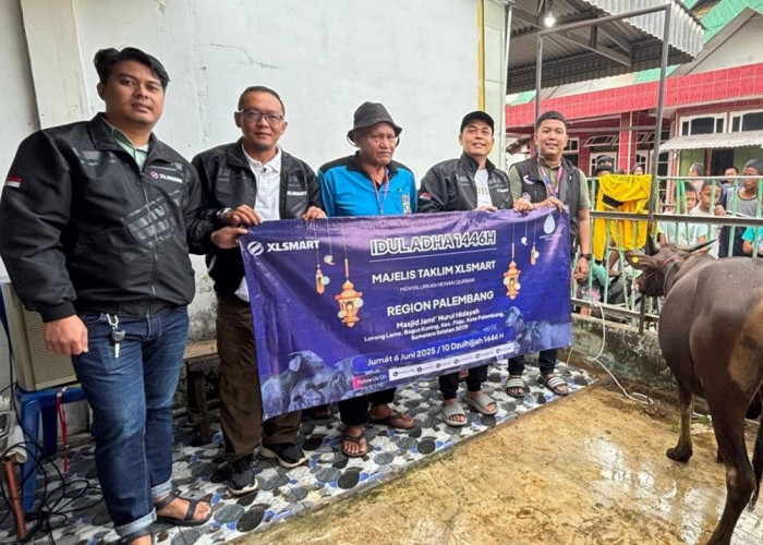 Rayakan Idul Adha 1446 H, XLSMART Salurkan 112 Ekor Hewan Kurban ke Berbagai Wilayah