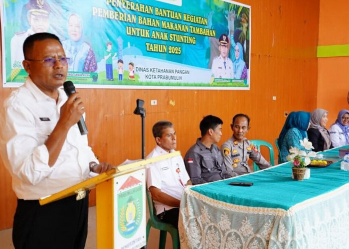 Serahkan Bantuan Pangan Bergizi untuk Tekan Angka Stunting, H Arlan: Anak-Anak Adalah Masa Depan Kita