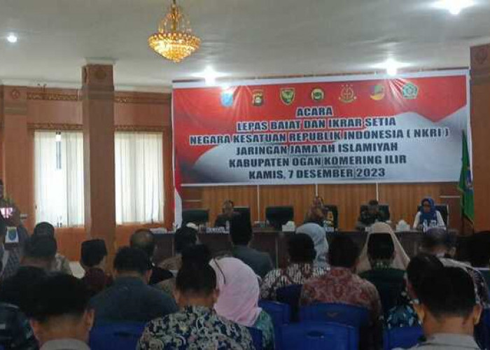 24 Anggota Jama'ah Islamiyah Kabupaten OKI Dilepas Baiat