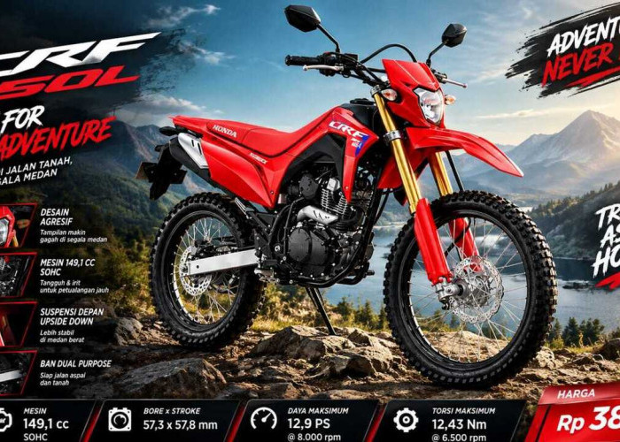 CRF150 Bisa Lebih Buas, Tapi Honda Pilih Mesin Ini! Ternyata Alasannya. 