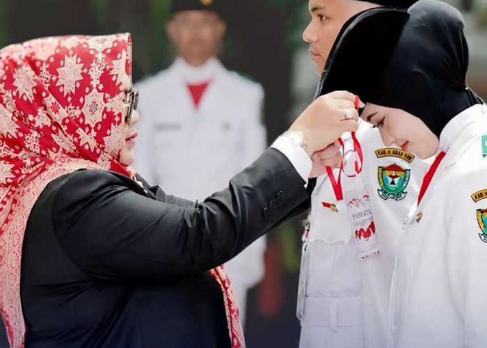 Sukses Kibarkan Merah Putih, 50 Anggota Paskibraka Diberangkatkan ke Lampung