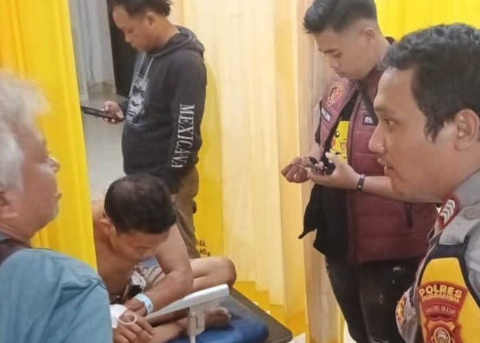 Tidak Terima Ditugur, Anjal Tusuk Pengunjung Pasar Malam