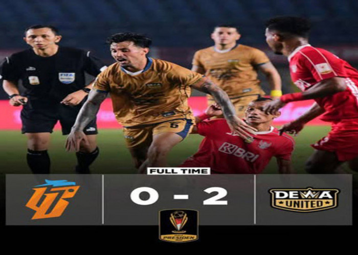 Dewa United Taklukkan All Stars 2-0, Sabet Peringkat 3 Piala Presiden