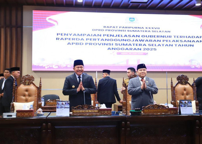 Pertahankan WTP 12 Kali Beruntun, Herman Deru Beberkan Realisasi APBD Sumsel 2025 di DPRD.