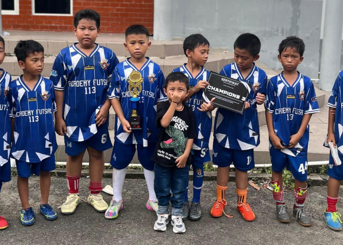 Tim Futsal LSD SDN 113 Palembang Cetak Prestasi, U-9 Bersinar di Turnamen Jakabaring