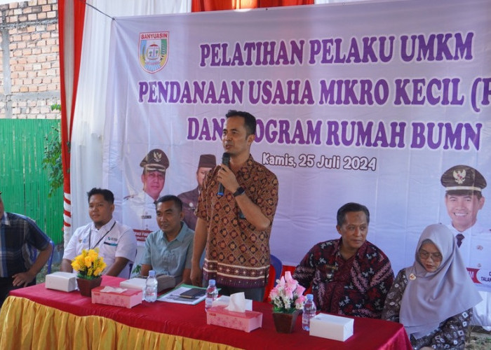 Pusri Aktif Sosialisasi Program UMKM dan Rumah BUMN