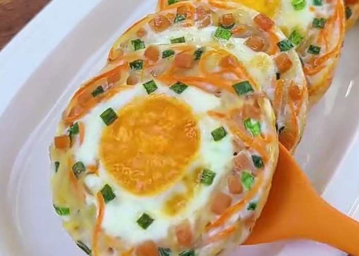 Sarapan Praktis Bergizi: Kentang, Sayur dan Telur Jadi Satu Menu Andalan Bekal Anak Sekolah