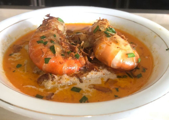 Bukber Laksan Kuah Udang Satang Ce' Anie : Mewah dan Lezat