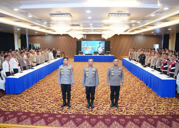 Kapolda Sumsel Buka Latpraops Ketupat Musi 2026, Siapkan Pengamanan Mudik dan Lebaran