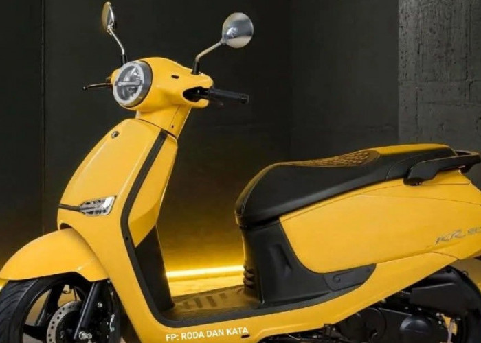 Bodi Bongsor Mesin Kecil, Kymco KR50 Tawarkan Skutik Harian Super Hemat
