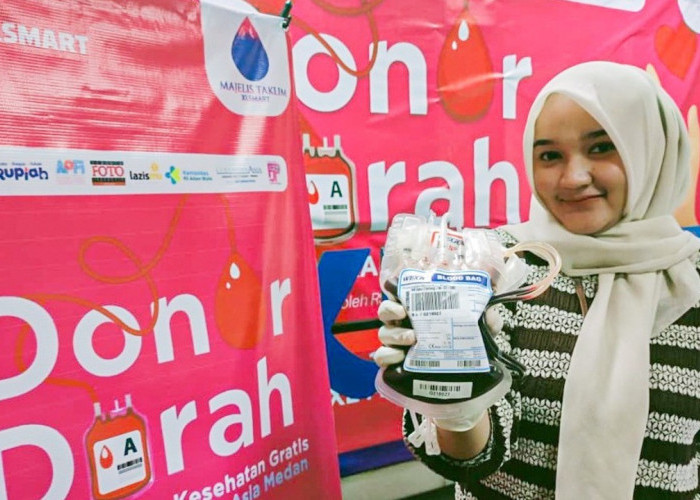 XLSMART Gelar Donor Darah dan Pemeriksaan Kesehatan Gratis  di Medan