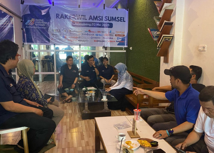 Rakerwil Perdana AMSI Sumsel: Menyusun Roadmap Media Siber Sumsel Empat Tahun ke Depan
