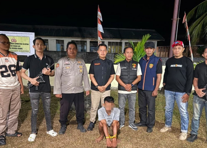 Polisi Ringkus Pelaku Pencurian Getah Karet PT BRK di PALI, Tiga Rekan Masih Diburu