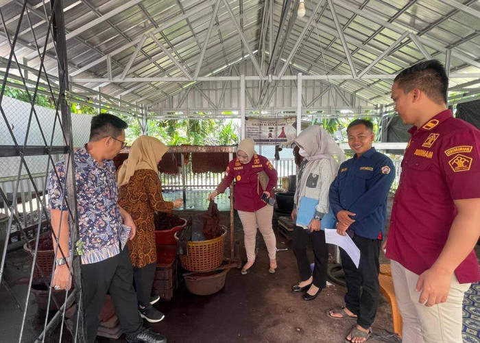 Kanwil Kemenkum Sumsel Lakukan Pengawasan Indikasi Geografis Gambir Toman Musi Banyuasin