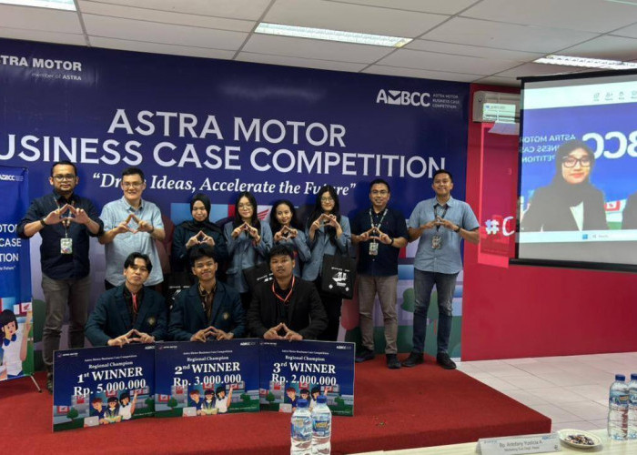 Astra Motor Sumsel Dorong Inovasi Mahasiswa Lewat AMBCC Tingkat Regional