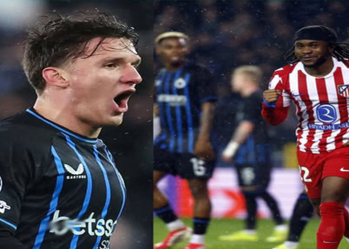 Hasil Club Brugge 3-3 Atletico Madrid: Atletico Gagal Menang di Belgia.