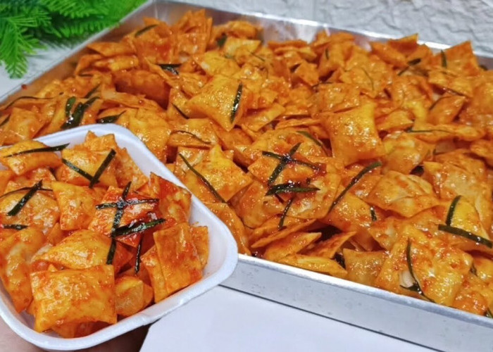Keripik Kulit Pangsit Pedas Kian Digemari, Peluang Usaha Rumahan Semakin Menjanjikan