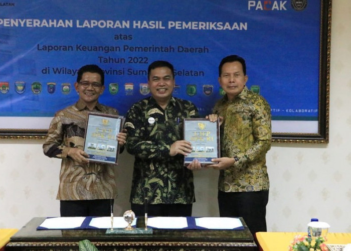 Tercepat 3 Nasional LKPD dan Tercepat 1 Nasional Penerapan SPM, Kota Prabumulih Raih WTP ke- X 