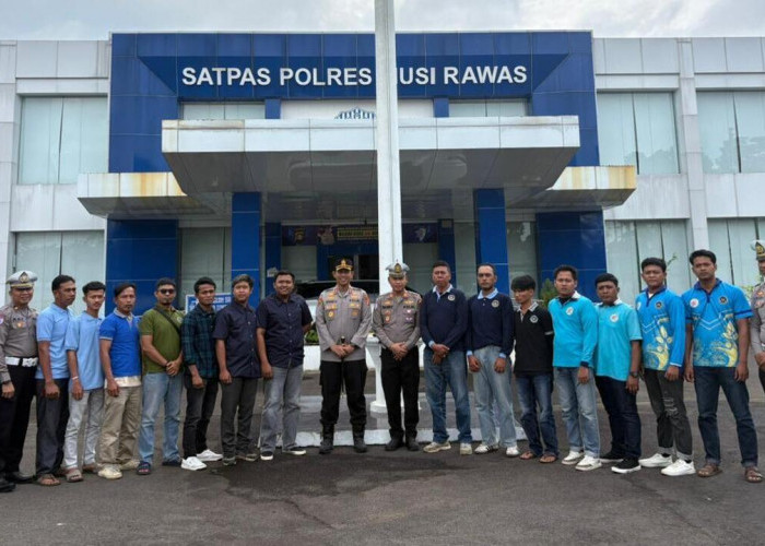 Cegah Lakalantas, Driver MBG di Musi Rawas Diberi Edukasi Safety Riding oleh Satlantas Polres Mura