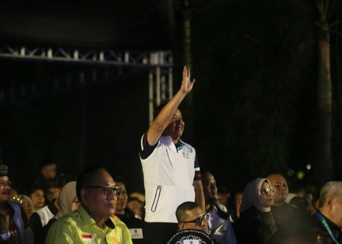 Wagub Cik Ujang Dampingi Kontingen Sumsel di FORNAS VIII, Tekankan Semangat Silaturahmi dan Prestasi