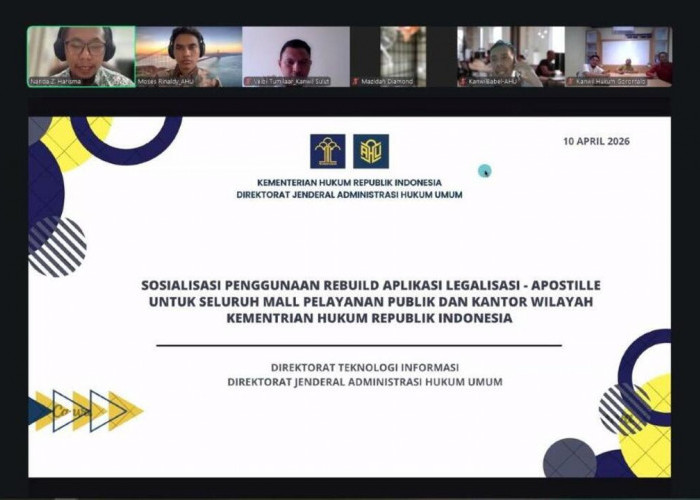 Kemenkum Sumsel Siap Implementasikan Aplikasi Apostille Terbaru untuk Layanan Lebih Cepat