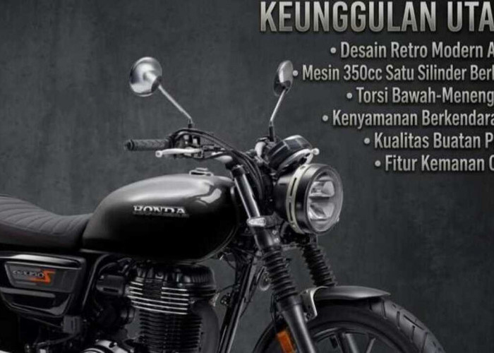 Honda Hadirkan Motor Retro 500cc dengan Torsi Buas Desain Legendaris. 