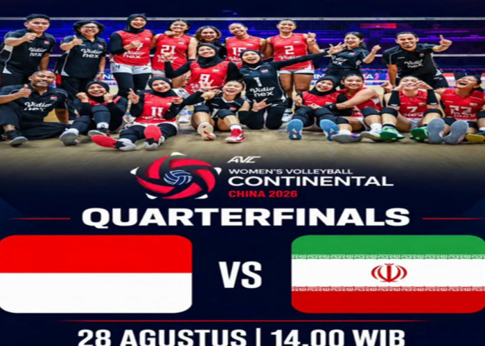 AVC Continental 2026: Duel Penentu Semifinal, Indonesia Vs Iran. 